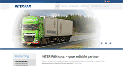 Desktop Screenshot of interpan.cz